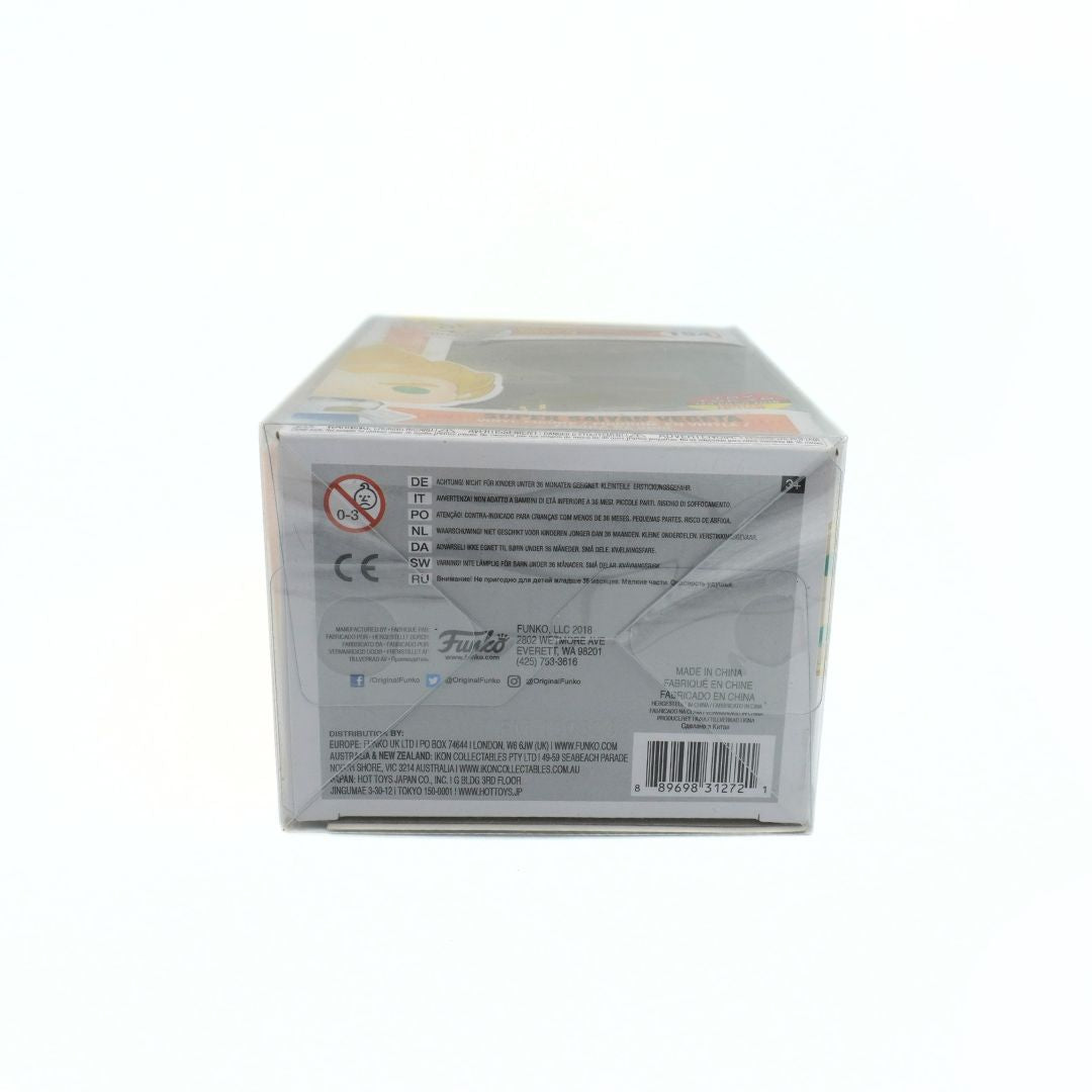 Product packaging with text and a barcode on a white background