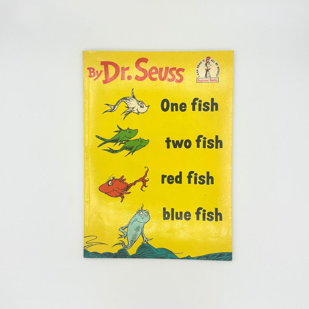 Dr. Seuss One Fish Two Fish Red Fish Blue Fish