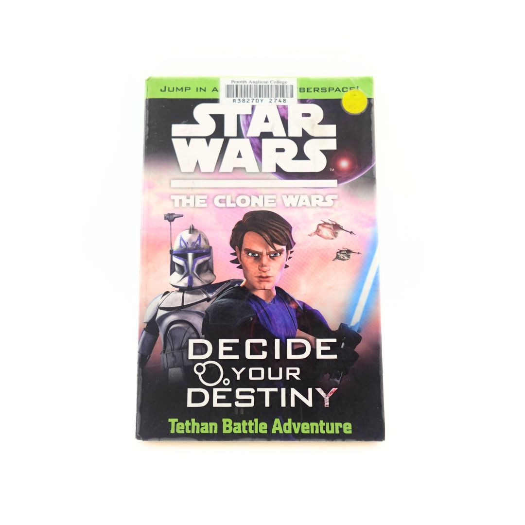 2009 First Edition Star Wars The Clone Wars Design Your Destiny Book