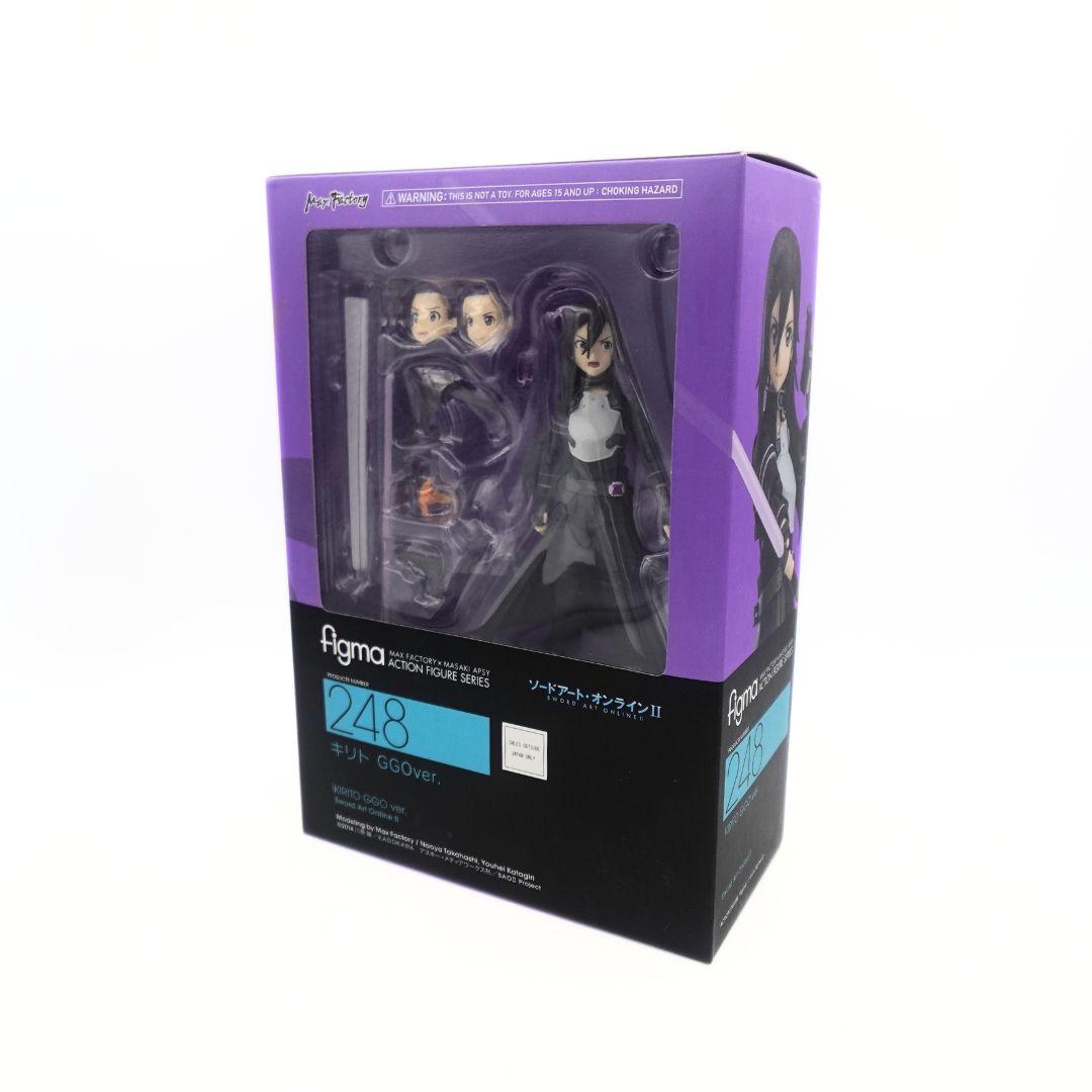Figma 248 Sword Art Online Kirito Ggo Ver. Figura De Acción | Envío gratis Figma 248 Sword Art Online Kirito Ggo Ver. Figura De Acción | Envío gratis