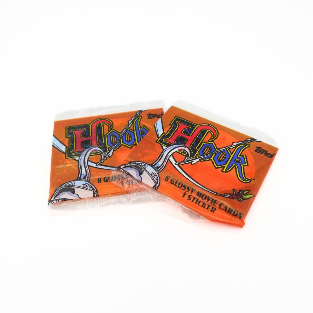 1991 Set of Two Topps Hook Sealed Trading Card Packs