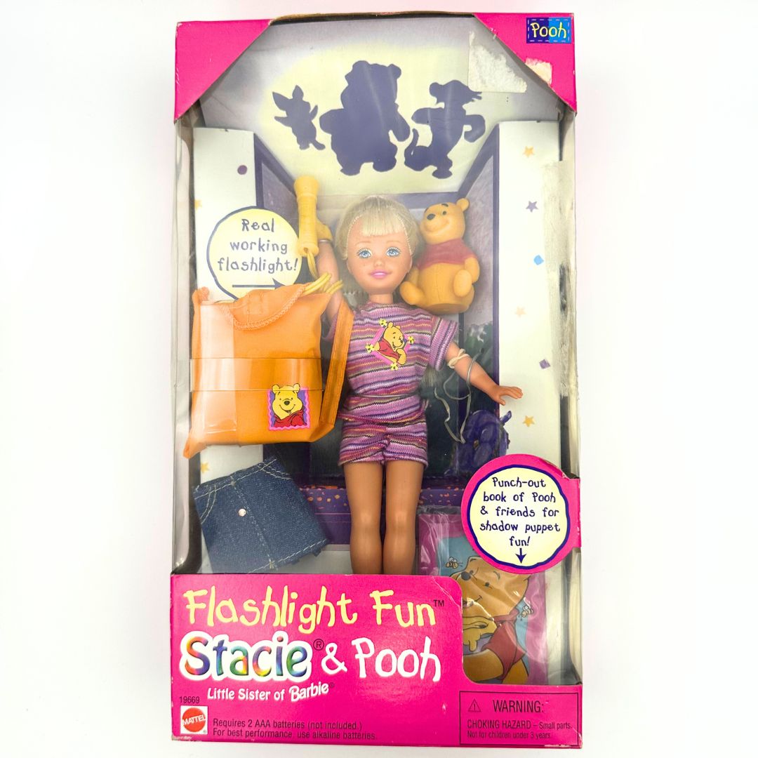 1997 Stacie & Pooh Flashlight Fun