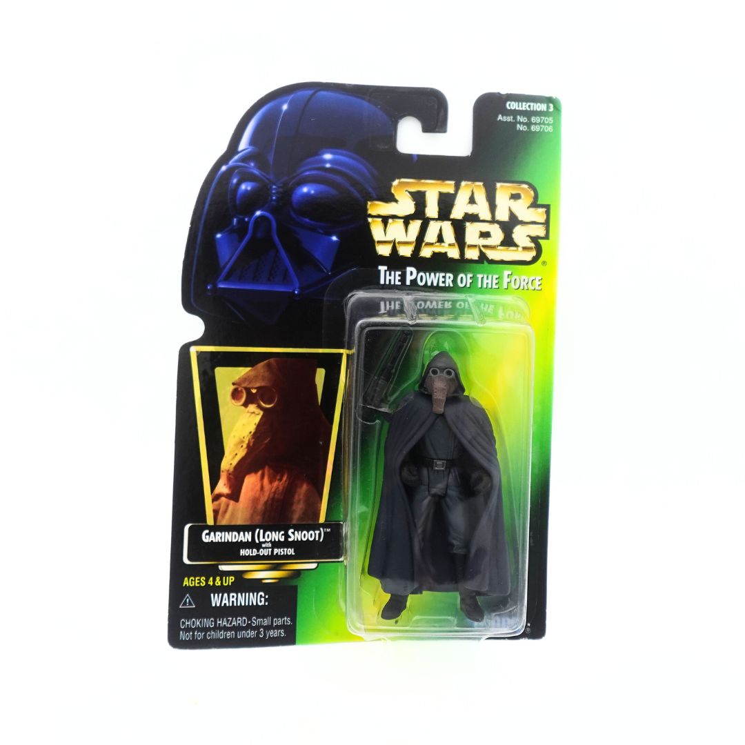 1997 Star Wars The Power of the Force Garindan (Long Snoot)