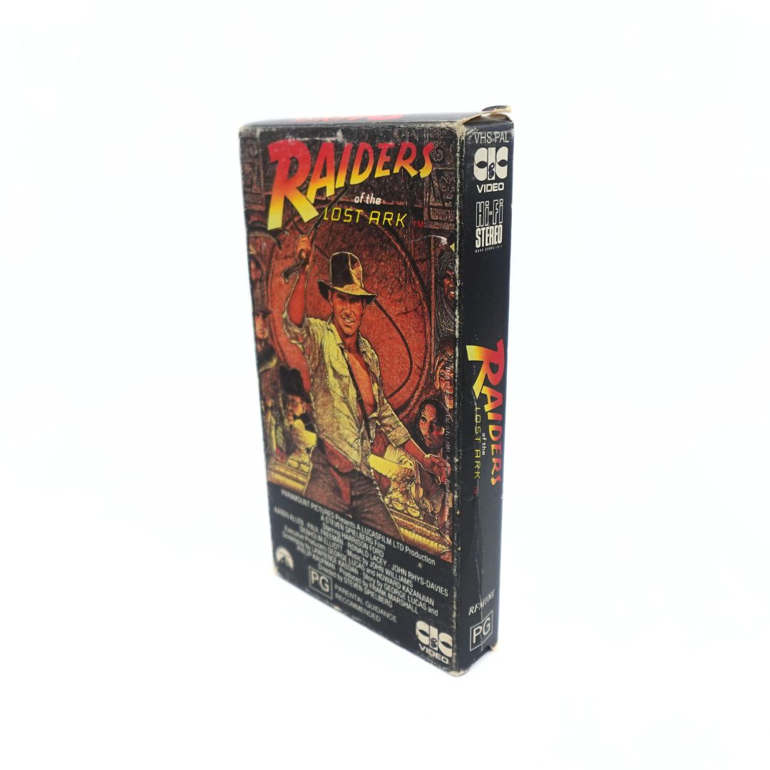 Raiders of the lost ark good vhs