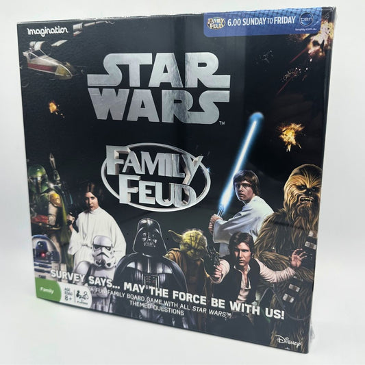 Boxed unopened Star Wars Family Feud game