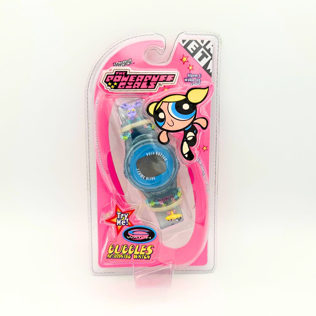 1999 Bubbles Animated Powerpuff Girls Watch