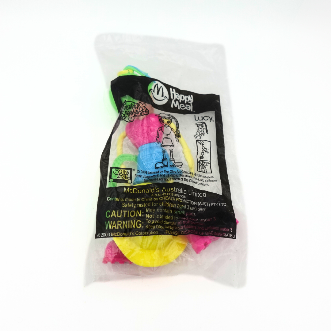 2003 McDonalds Betty Spaghetty Lucy Figure