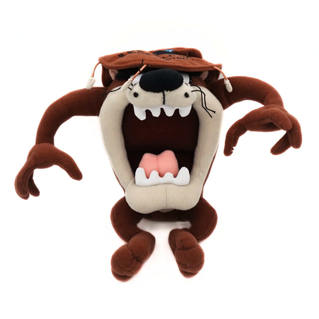 A photo of a plush Looney Tunes Taz Devil released in line with the 2001 Brisbane Goodwill Games