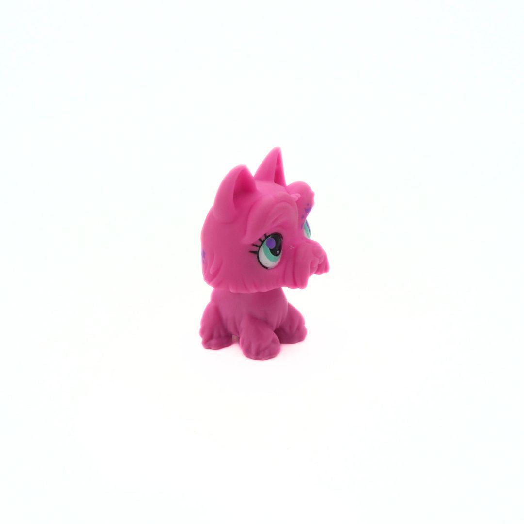Pink Scottie Dog figurine by Hasbro and Littlest Pet Shop