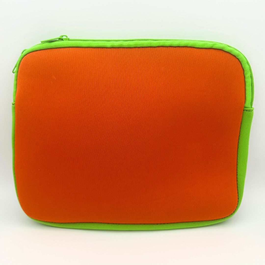 Reverse side of a vintage Paul Frank iPad case
