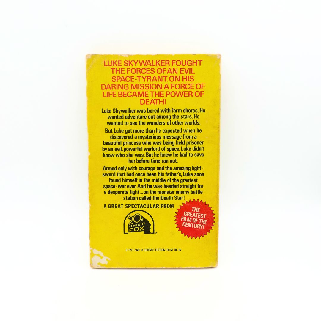 1978 Star Wars From the Adventures of Luke Skywalker: Special Young Readers Edition