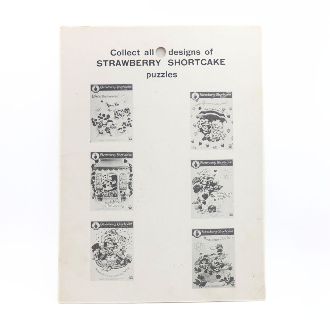 Vintage 1982 Strawberry Shortcake Puzzles