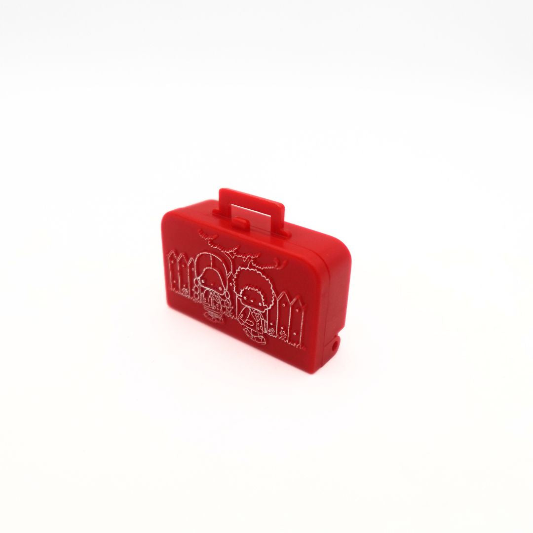 1976 Sanrio Patty and Jimmy Mini Red Suitcase