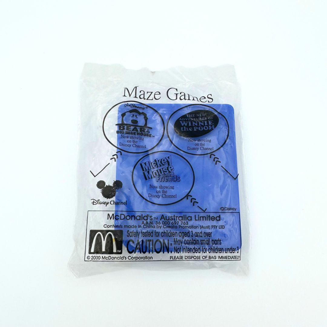 2000 Happy Meal Mickey Mouse Soccer Game