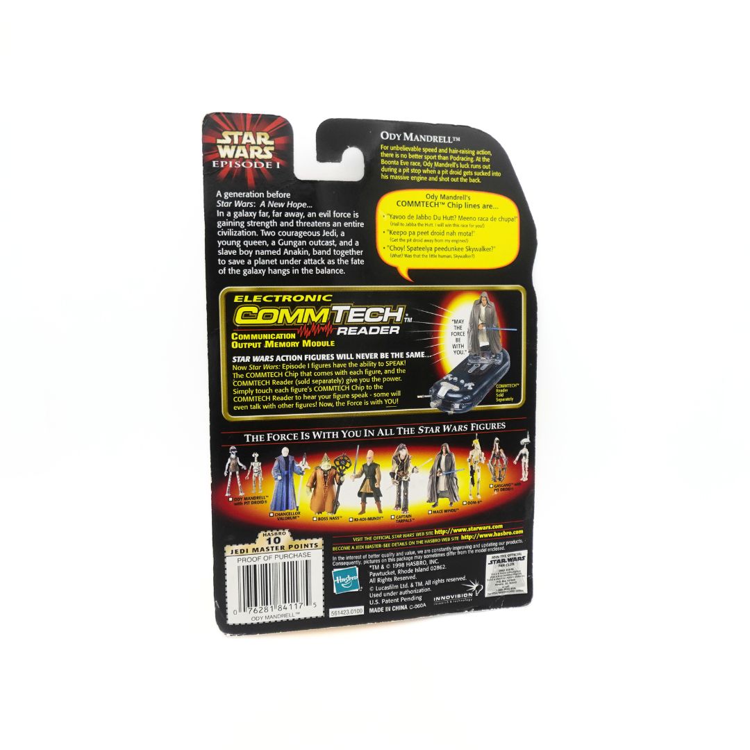 1998 Star Wars Ody Mandrell with Otoga 222 Pit Droid