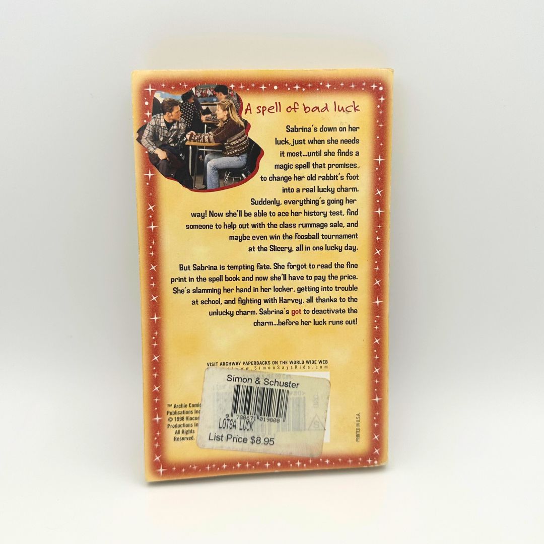 Sabrina the Teenage Witch Lotsa Luck Book