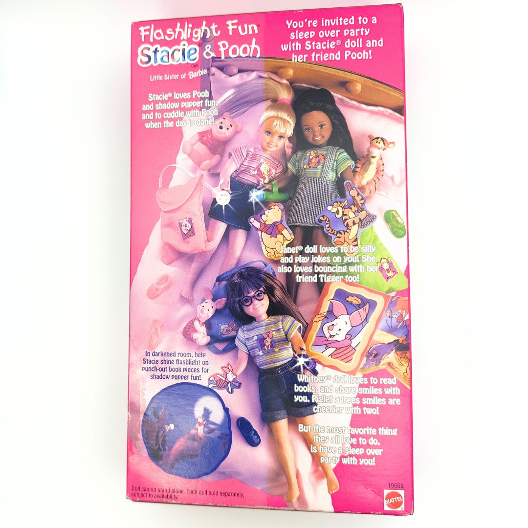 1997 Stacie & Pooh Flashlight Fun