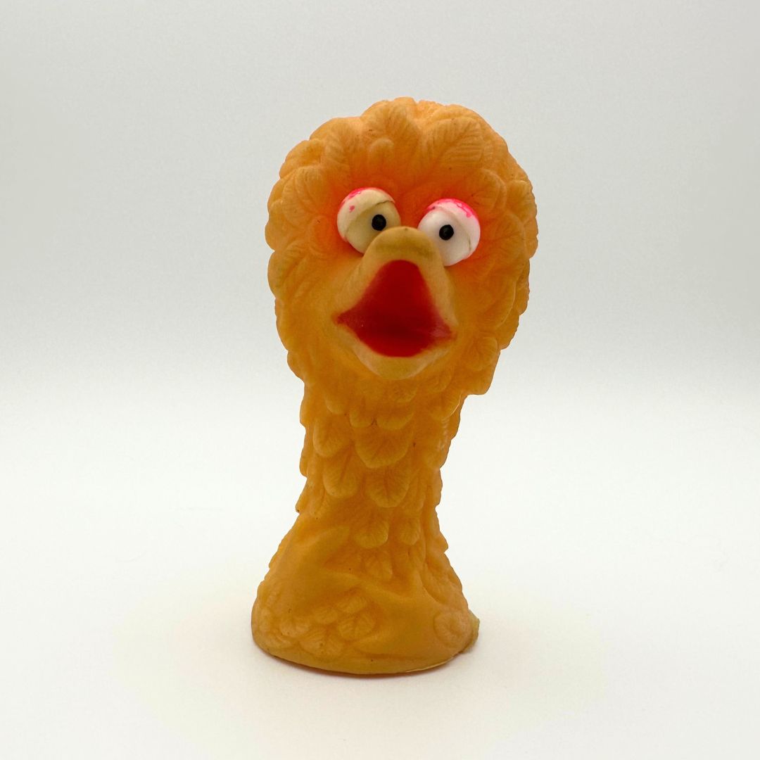 1970's Muppets Sesame Street Big Bird finger puppet