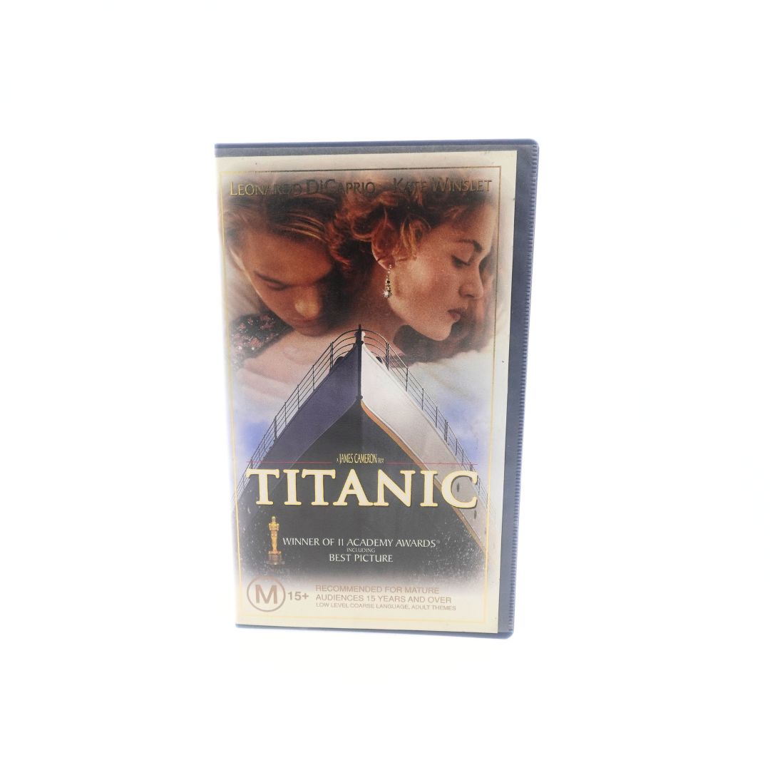 1998 Titanic VHS