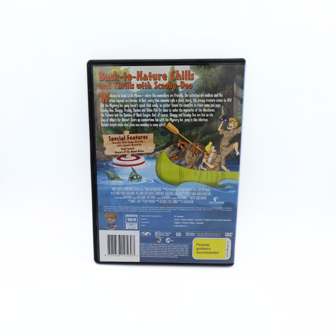 2010 Scooby Doo Camp Scare Original Movie DVD