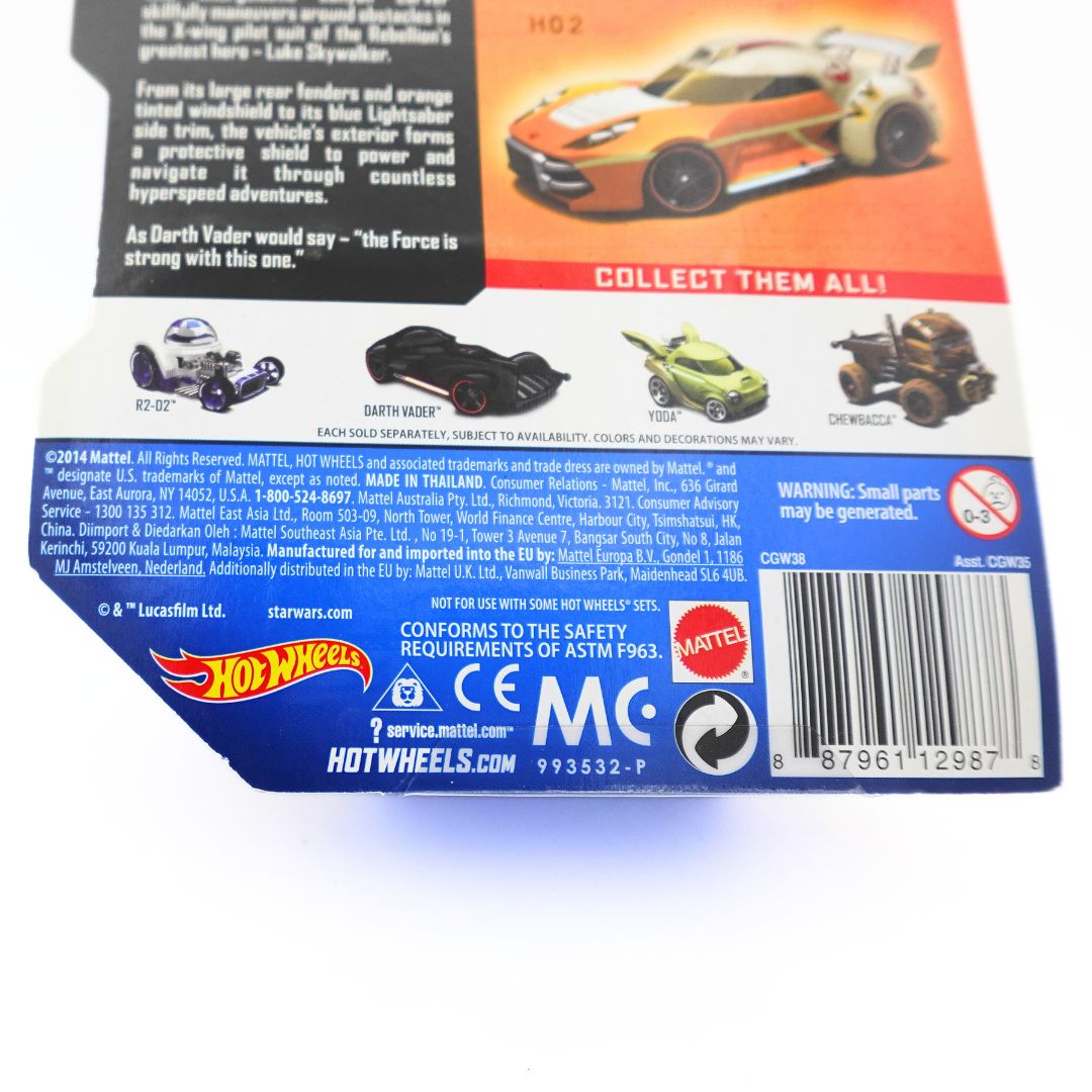 2014 Hot Wheels Star Wars Luke Skywalker Car