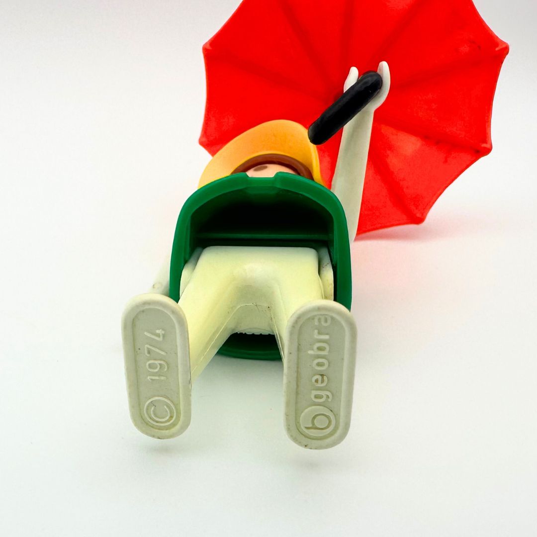 The feet of a 1974 Geobra Doll in great vintage condition