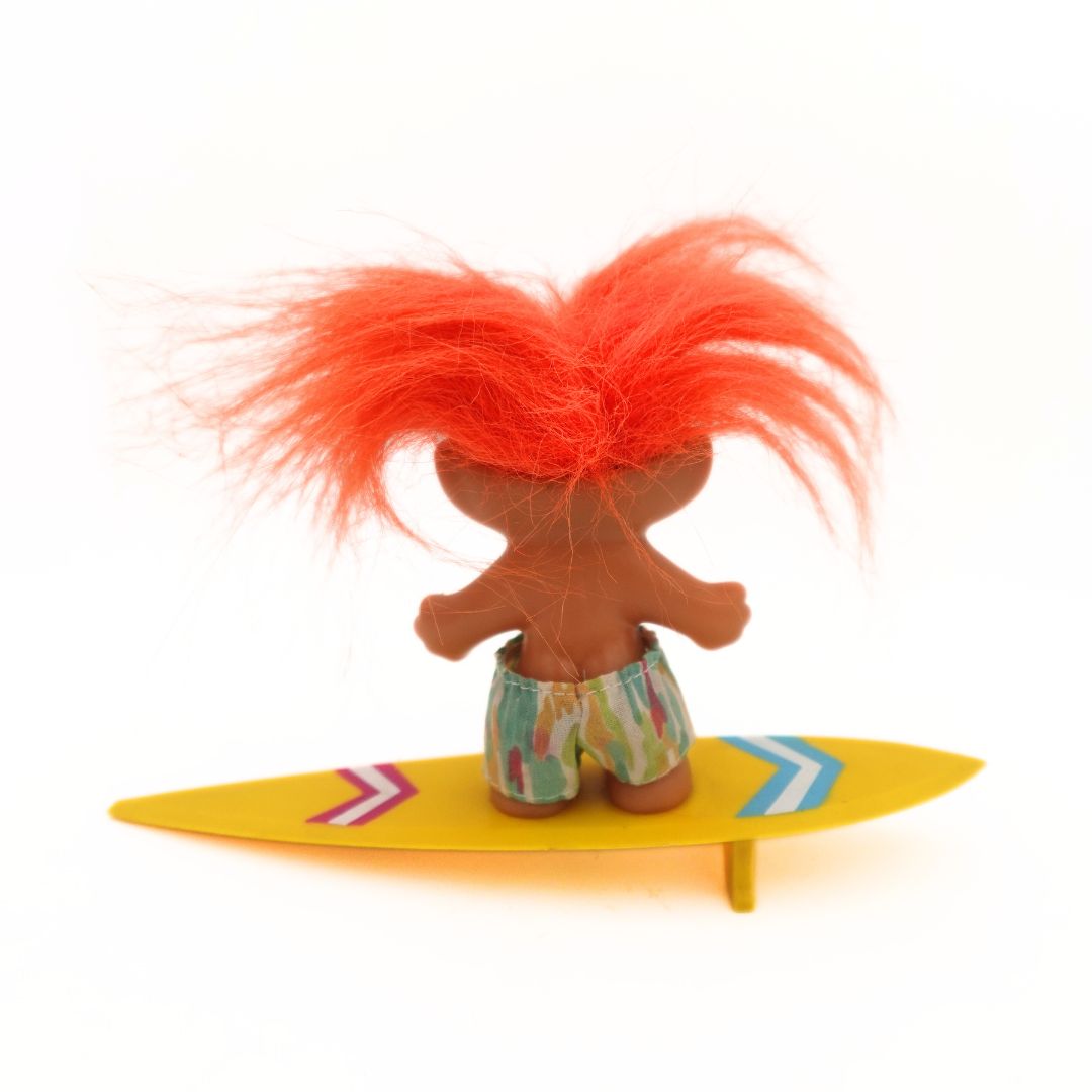 90s Surfing Troll Doll