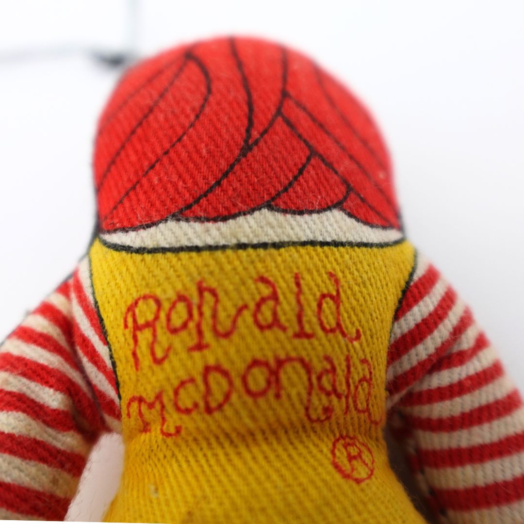 1970s Ronald McDonald Woven Ornament
