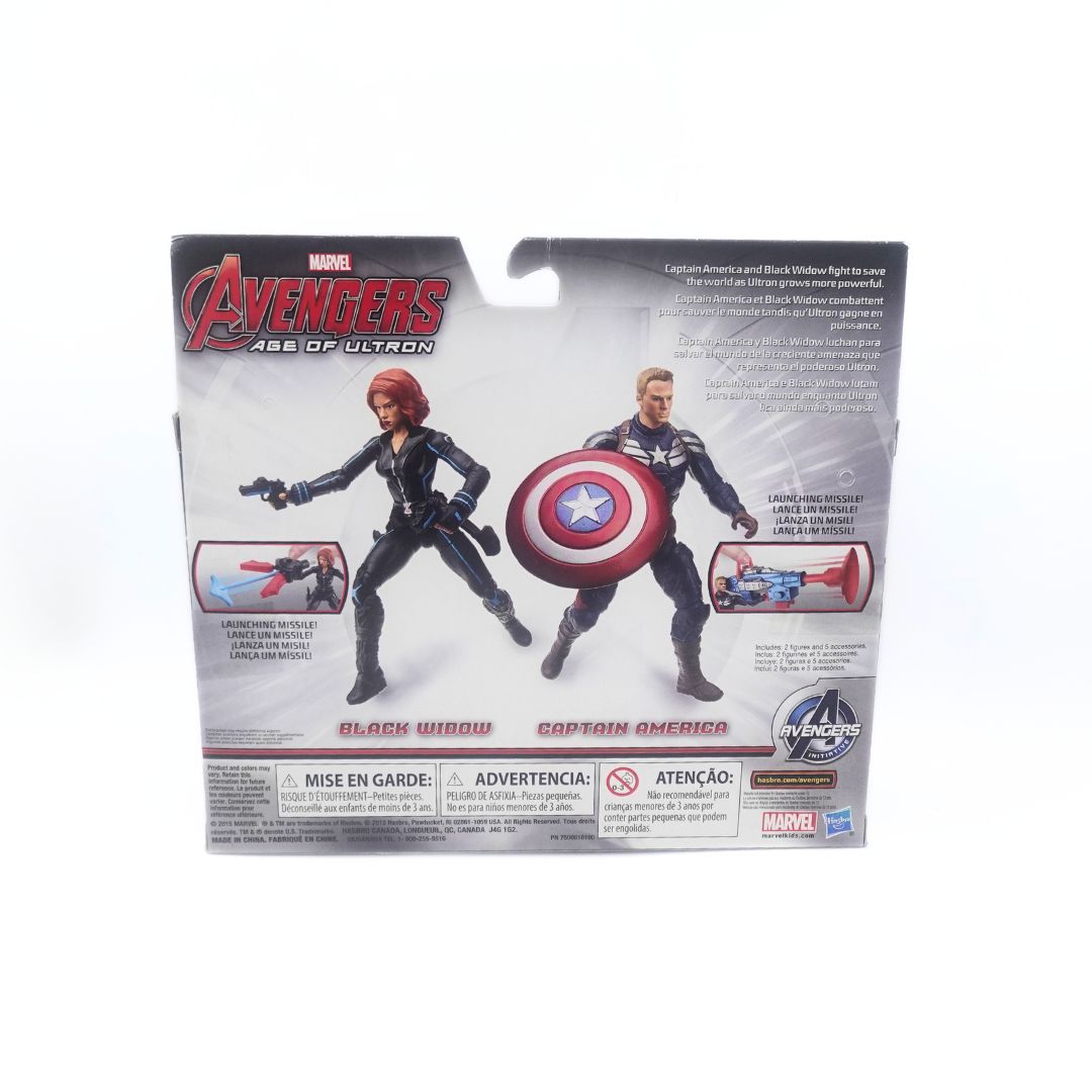 Marvel Avengers: Age of Ultron Black Widow and Captain America Set