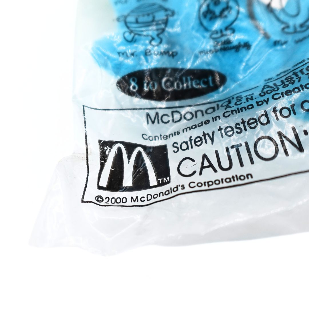 2000 McDonalds Mr. Men Mr. Grumpy Toy