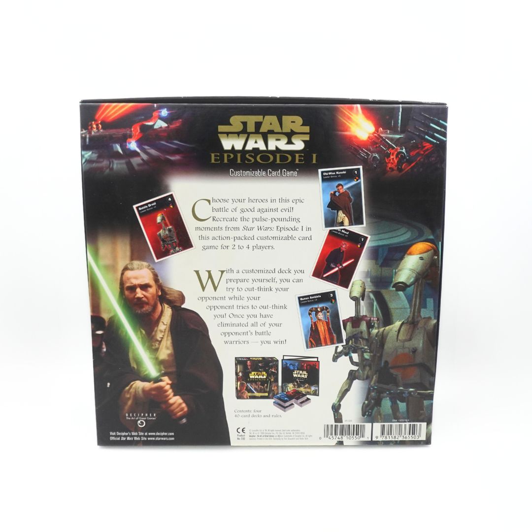 1999 Star Wars Episode 1 Customizable Card Game