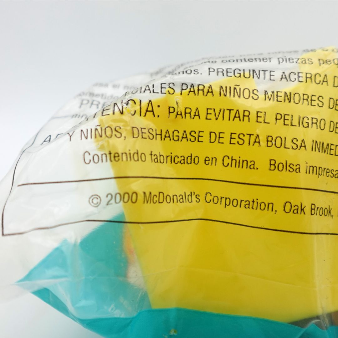 2000 McDonalds Toy Skateboard with Ramp