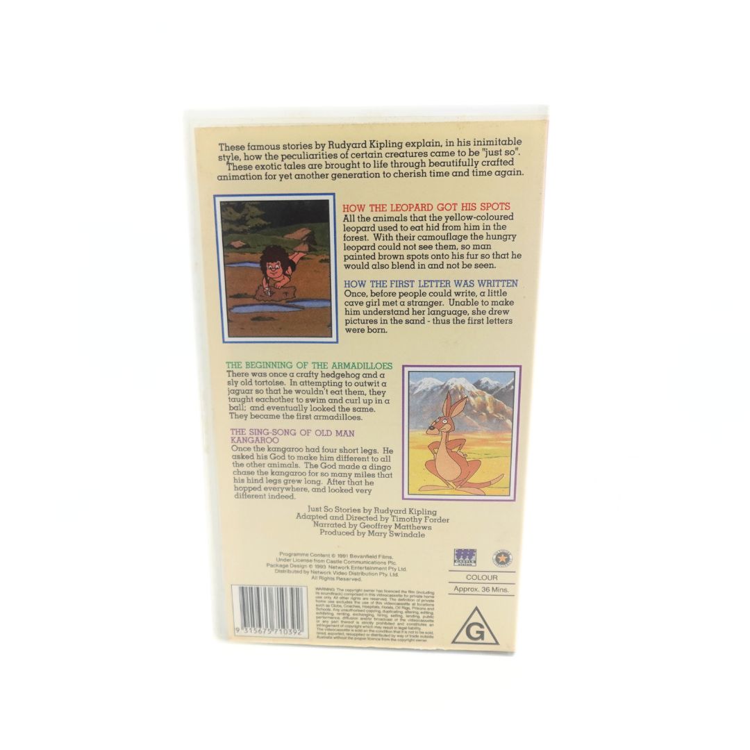 1993 Rudyard Kipling's Just So Stories Volume 3