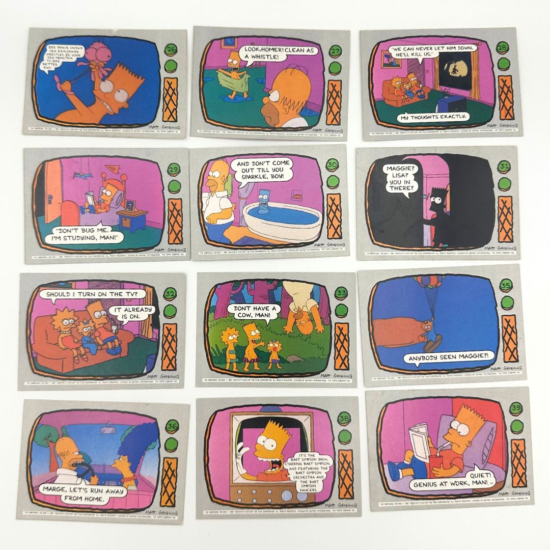 1991 Simpsons Trading Cards