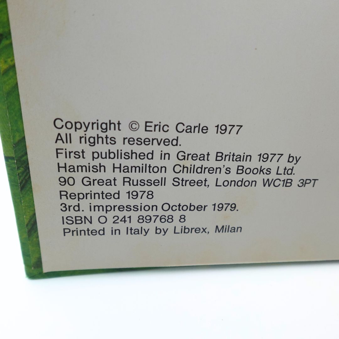 1979 The Bad-Tempered Ladybird by Eric Carle