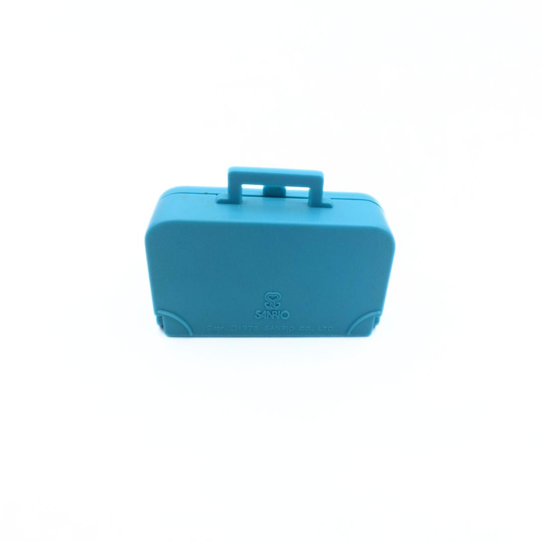 1976 Sanrio Patty and Jimmy Mini Blue Suitcase