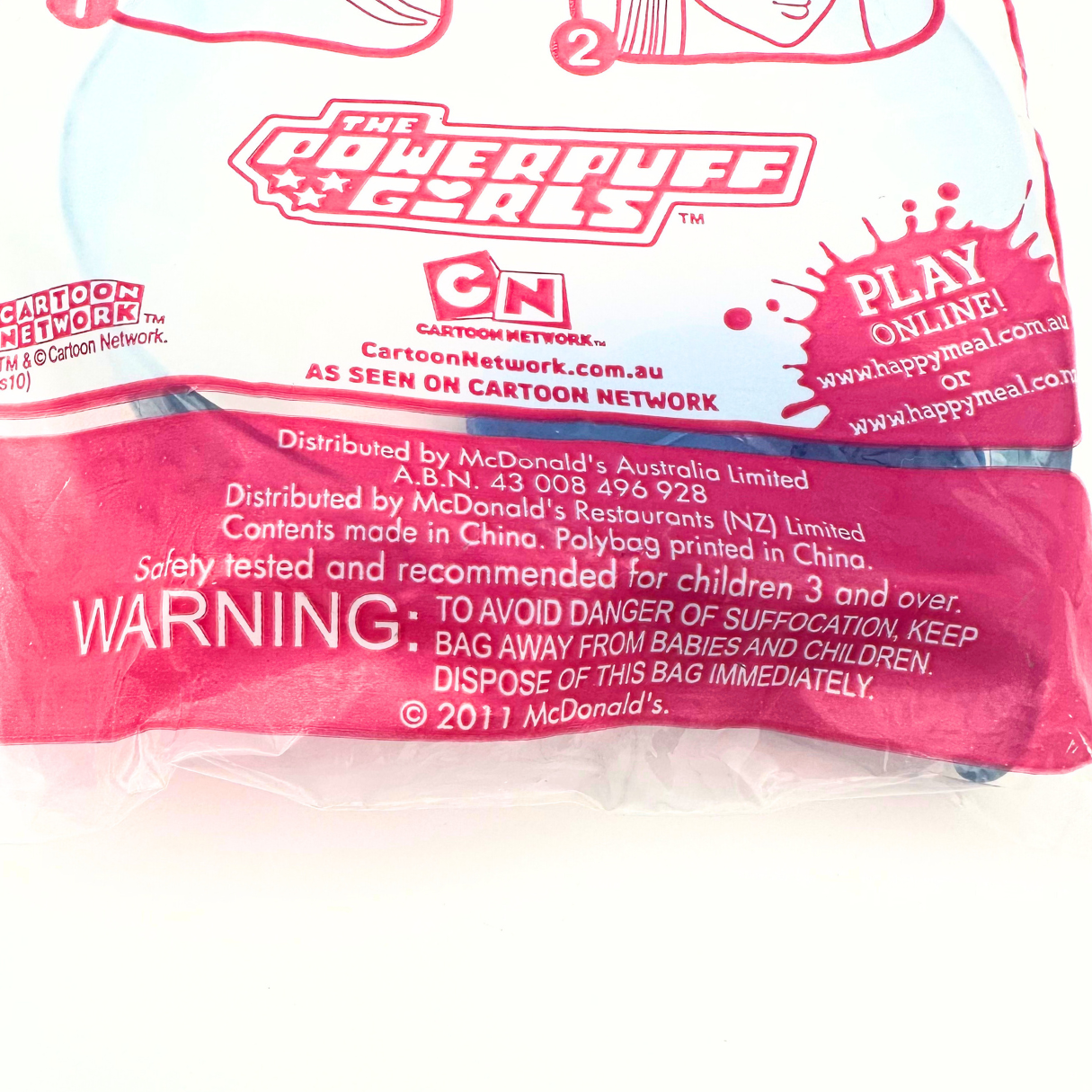 2011 Happy Meal Bubbles Headband