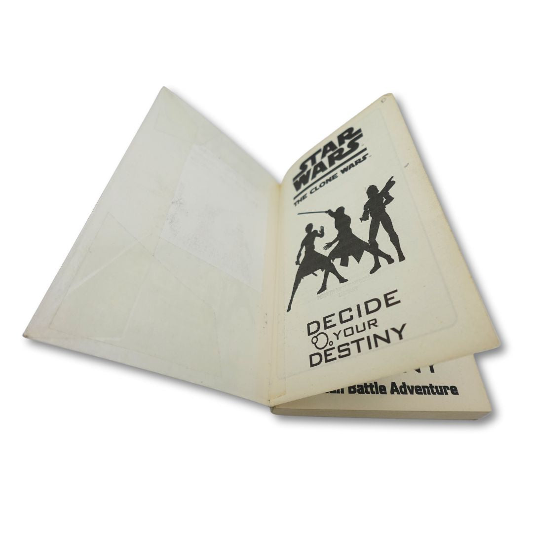 2009 First Edition Star Wars The Clone Wars Design Your Destiny Book