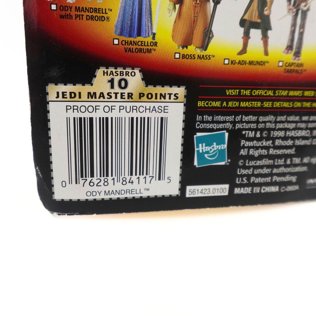 1998 Star Wars Ody Mandrell with Otoga 222 Pit Droid