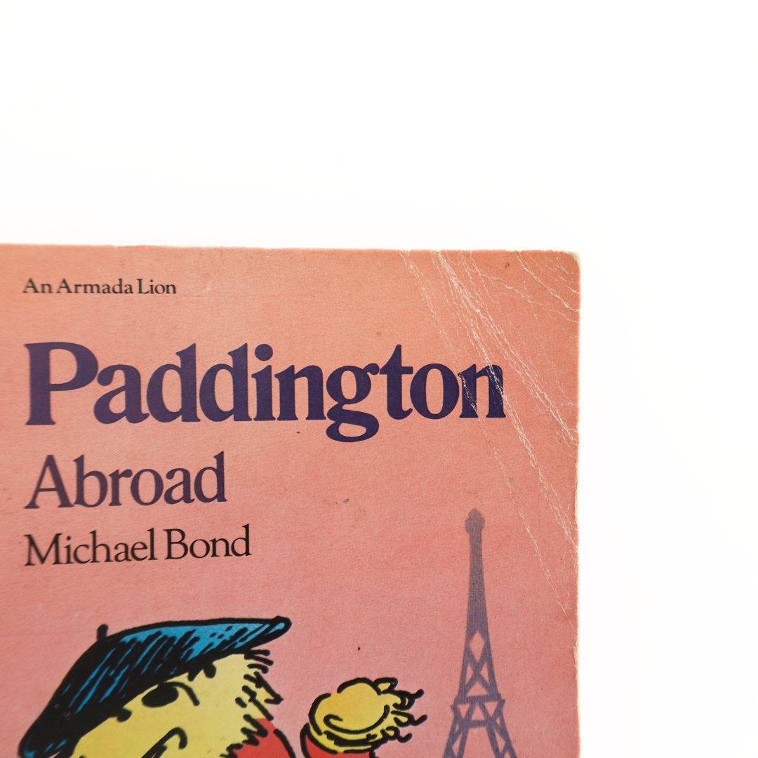 Image showing creasing on a vintage book