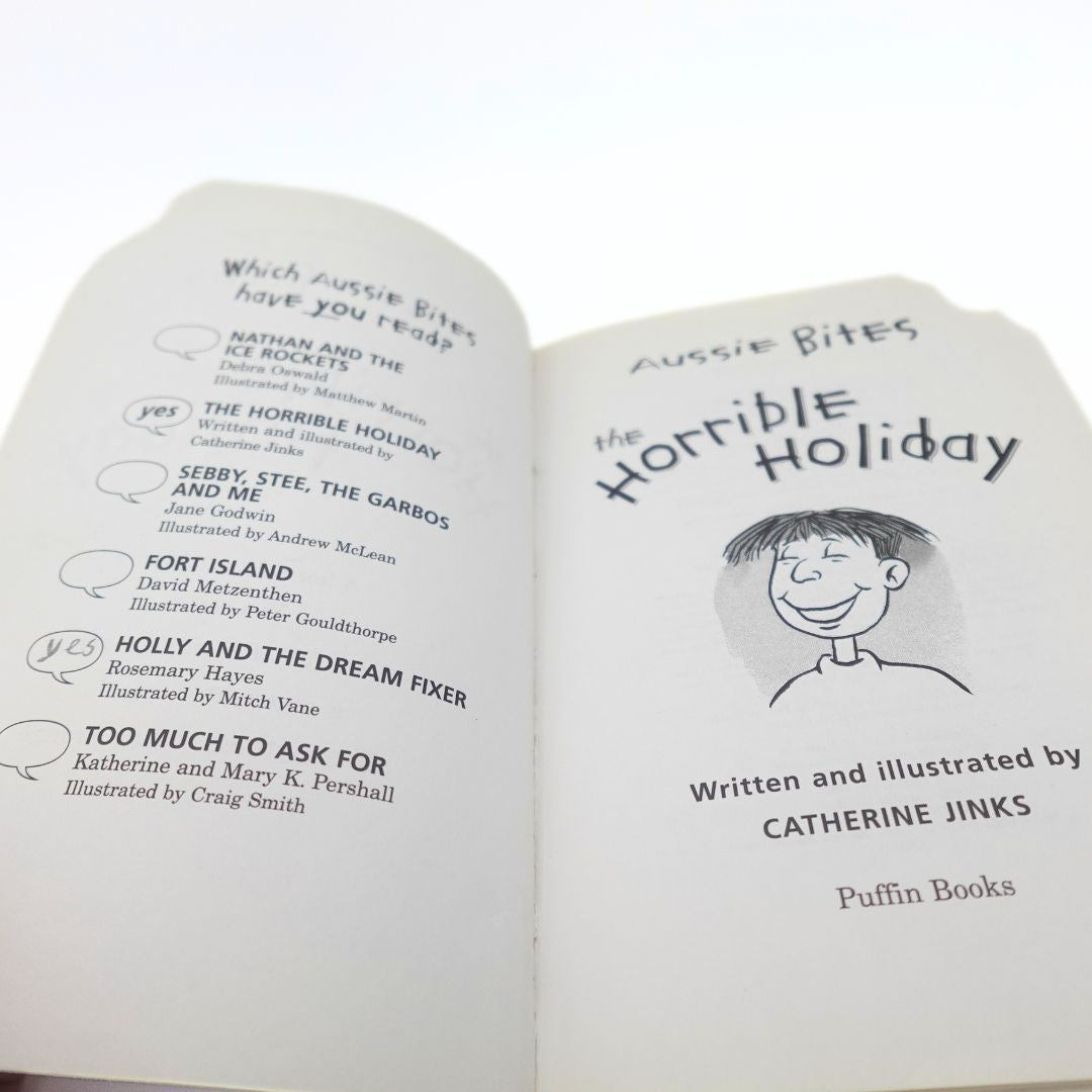 1998 The Horrible Holiday by Catherine Jinks