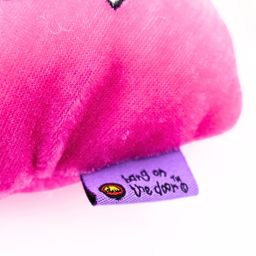 2002 Bang on the Door Babe Heart Plush