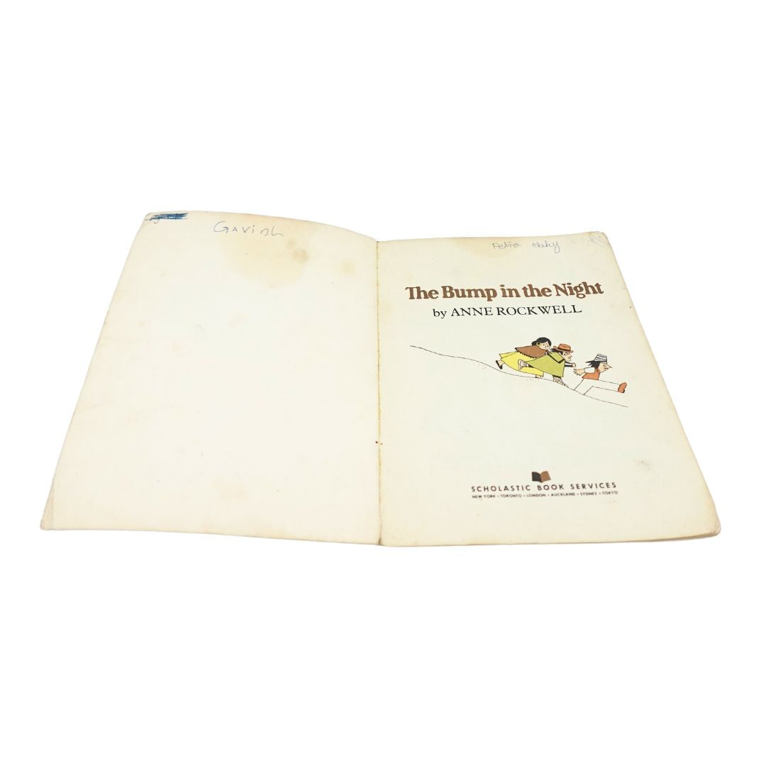 1979 The Bump in the Night by Anne Rockwell