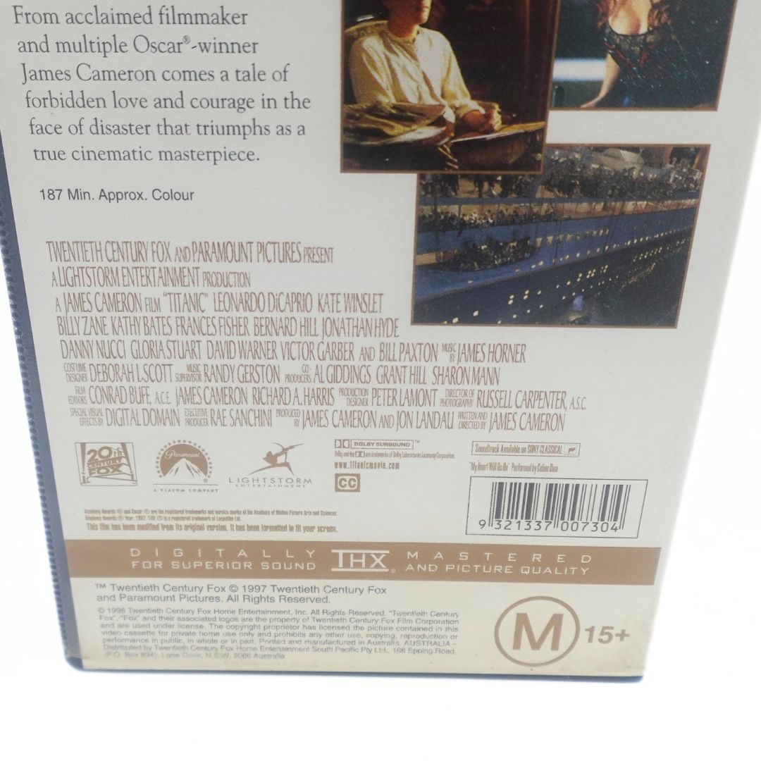 1998 Titanic VHS