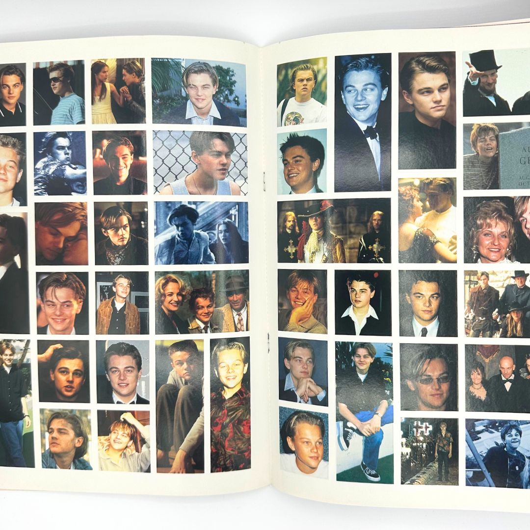 1998 Leonardo DiCaprio Sticker Book
