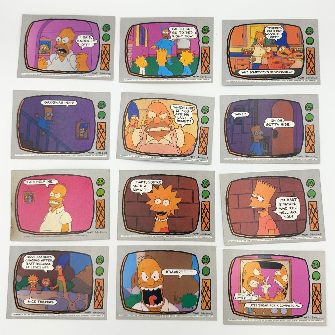 1991 Simpsons Trading Cards