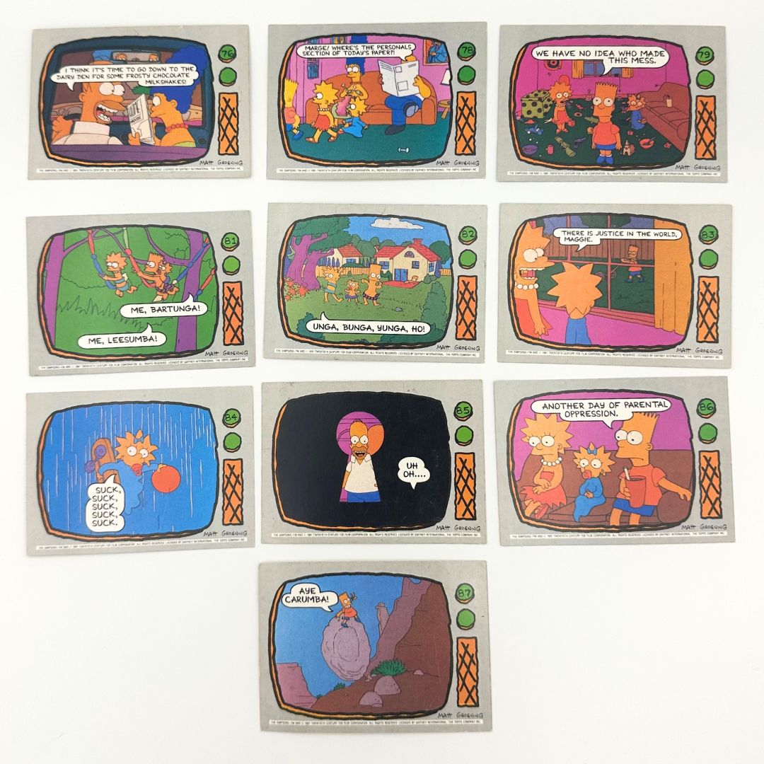1991 Simpsons Trading Cards