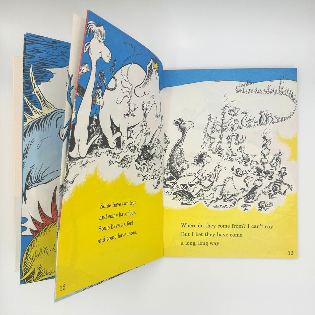 Dr. Seuss One Fish Two Fish Red Fish Blue Fish