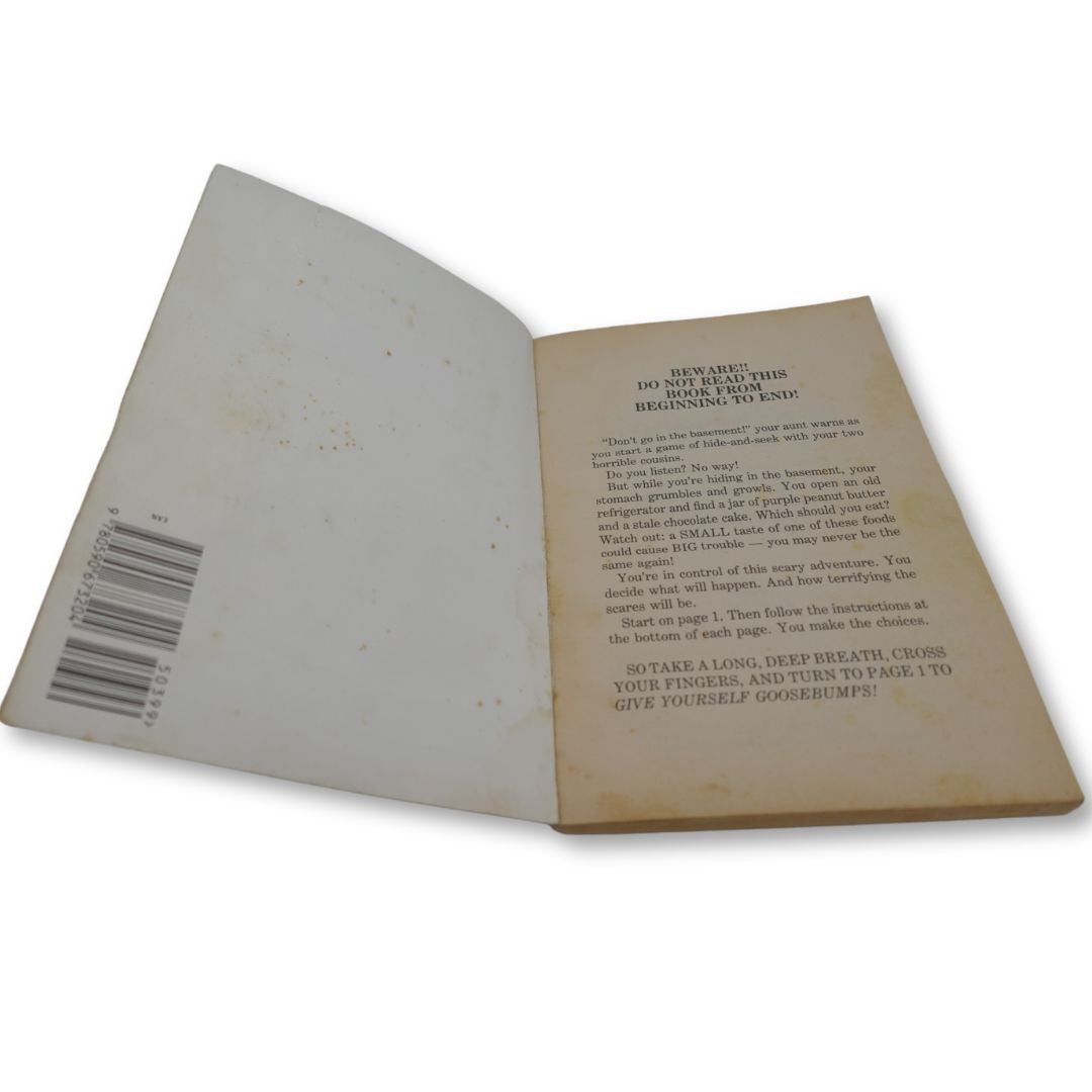 1996 Goosebumps Reader Beware #6 Beware of the Purple Peanut Butter