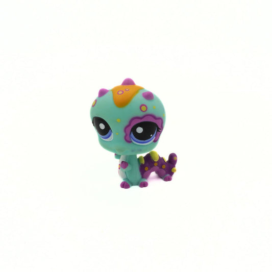 Colorful toy figure on a white background